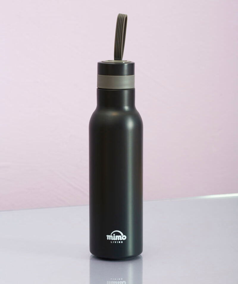 Grey Matte 500Ml Sports Bottle | Mimo