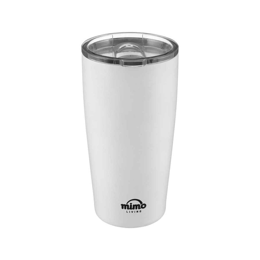 Matt White Travel Mug | Mimo