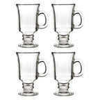 Euri Set of Four Irish Coffee Glasses 240ml