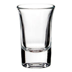 Set of 6 Clear Shot Glasses 35Ml | Euri