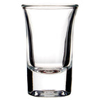 Set of 6 Clear Shot Glasses 35Ml | Euri