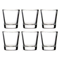 Clear Shot Set of 6 Glasses 50Ml | Euri