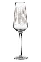 Set of Four Champagne Glasses | Jazz