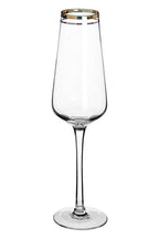 Set of Four Champagne Glasses | Charleston