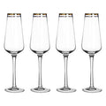 Set of Four Champagne Glasses | Charleston