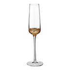 Set of Four Champagne Glasses | Horizon