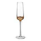 Set of Four Champagne Glasses | Horizon