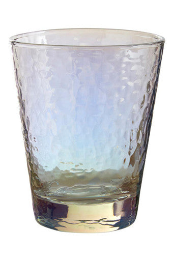 Set of 4 Lustre Glass Tumblers | Aurora