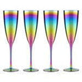 Set of 4 Champagne Glasses | Aurora