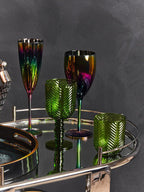 Set of 4 Champagne Glasses | Aurora