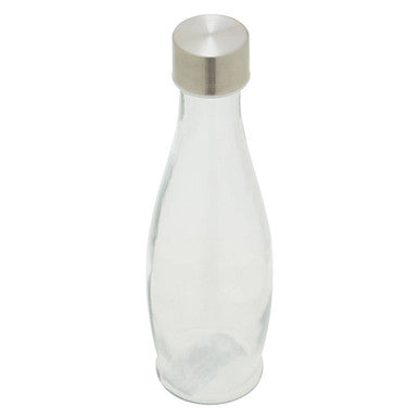 Clear Glass 550Ml Bottle with Metal Lid | Dayla