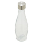 Clear Glass 550Ml Bottle with Metal Lid | Dayla