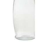 Clear Glass 550Ml Bottle with Metal Lid | Dayla