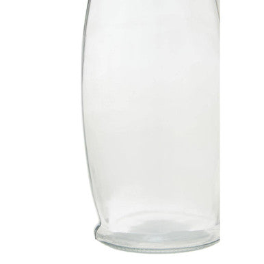 Clear Glass 550Ml Bottle with Metal Lid | Dayla