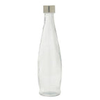 Clear Glass 1000Ml Bottle with Metal Lid | Dayla