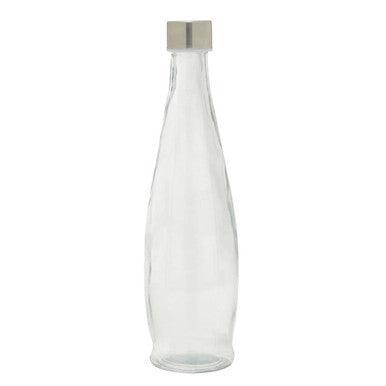 Clear Glass 1000Ml Bottle with Metal Lid | Dayla