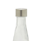 Clear Glass 1000Ml Bottle with Metal Lid | Dayla