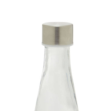 Clear Glass 1000Ml Bottle with Metal Lid | Dayla