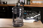 Grey 2200Ml Sports Drinking Bottle | Olly