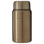 Gold Finish Food Flask | Manhattan