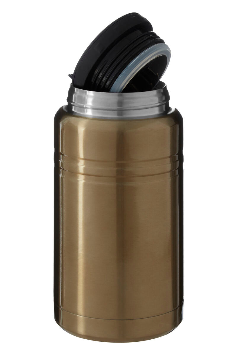 Gold Finish Food Flask | Manhattan