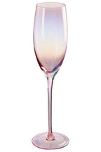 Set of 4 Champagne Glasses | Frosted Deco
