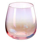 Set of 4 Tumbler Glasses | Frosted Deco