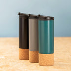 Dark Green Double Wall Travel Mug | Mimo