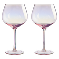 Set of 2 Gin Glasses | Frosted Deco