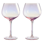 Set of 2 Gin Glasses | Frosted Deco