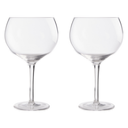 Set of 2 Clear Gin Glasses | Mila