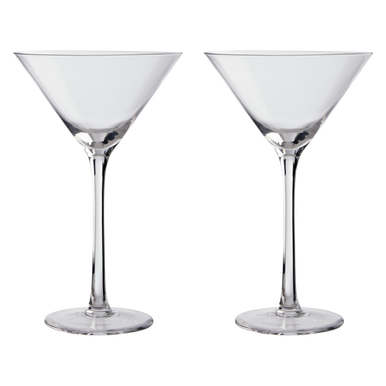 Set of 2 Martini Glasses | Mila