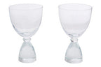 Set of 2 Clear Cocktail Glasses | Mila