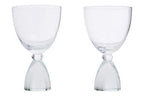 Set of 2 Clear Cocktail Glasses | Mila