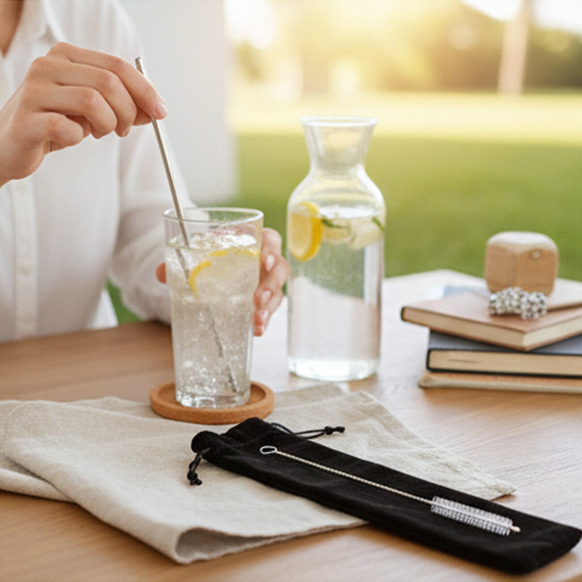 Set of 10 Short Cocktail Straws | Mimo