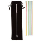 Set of 4 Oil Slick Drinking Straws | Mimo