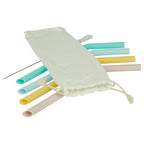 Set of 4 Silicone Straws | Mimo