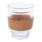 Glass Mug with Red Silicone Lid | Mimo