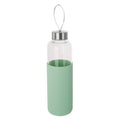 Glass Bottle with Mint Silicone Sleeve | Mimo