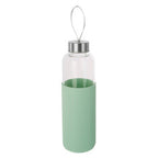 Glass Bottle with Mint Silicone Sleeve | Mimo