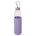 Glass Bottle with Purple Silicone Sleeve | Mimo