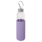 Glass Bottle with Purple Silicone Sleeve | Mimo