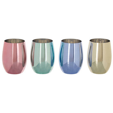 Set of 4 Assorted Colours Tumblers | Mimo