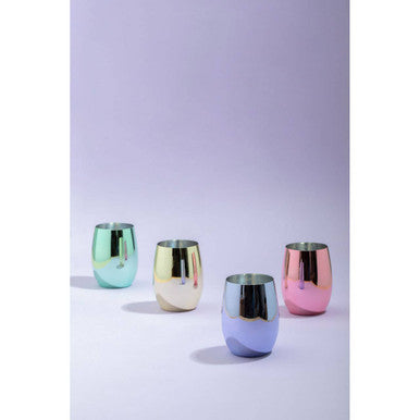 Set of 4 Assorted Colours Tumblers | Mimo