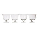 Set of 4 Glass Dessert Bowls | Molly
