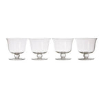 Set of 4 Glass Dessert Bowls | Molly