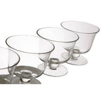 Set of 4 Glass Dessert Bowls | Molly