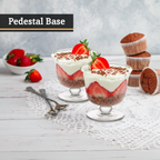 Set of 4 Glass Dessert Bowls | Molly