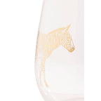 Gold Zebra Curved Tumbler | Nomi