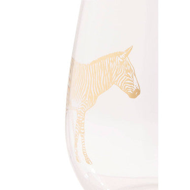 Gold Zebra Curved Tumbler | Nomi